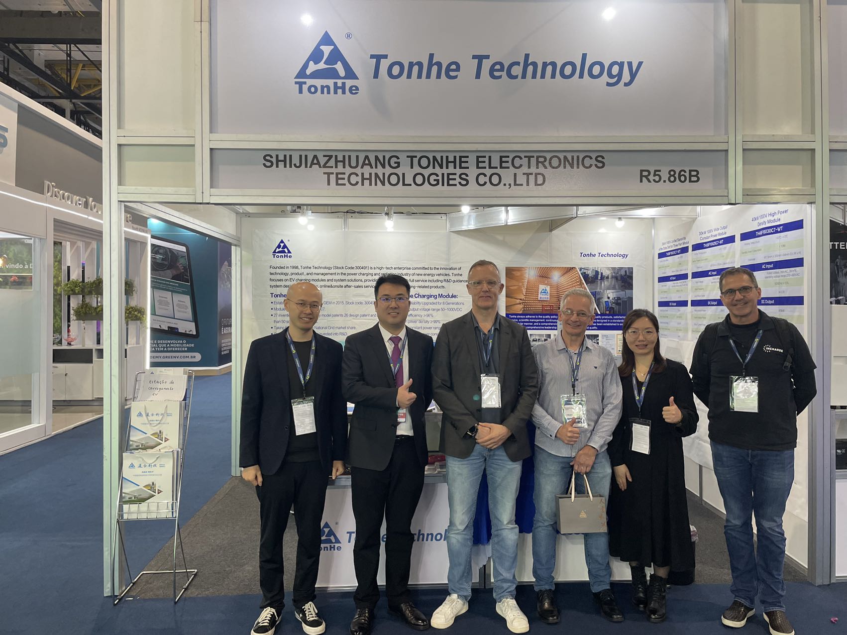 Noticias de la exposición |Tonhe Technology presenta módulos de carga en EES South America 2023