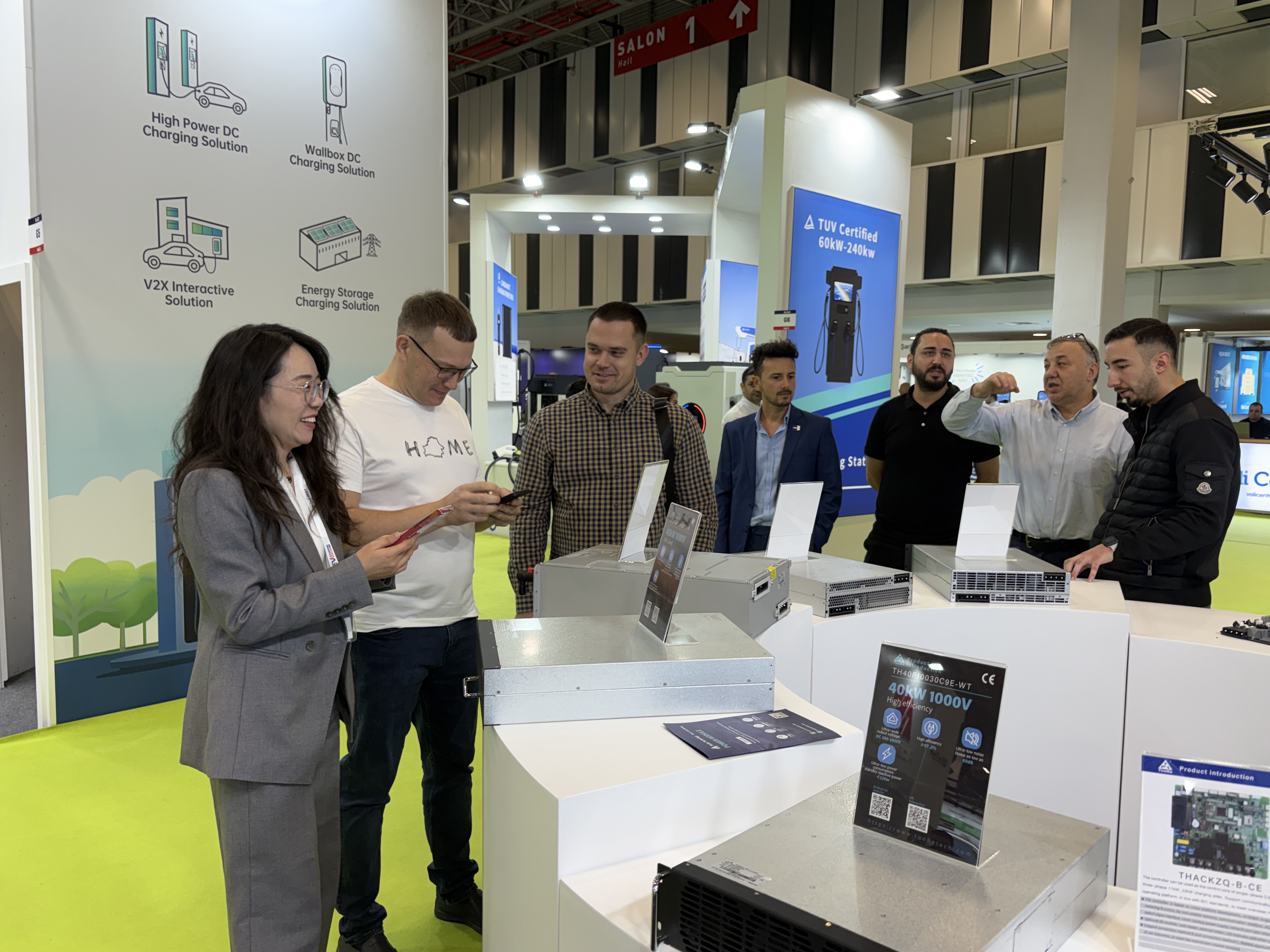 Tonhe Technology en la feria de carga de veh&iacute;culos el&eacute;ctricos 2025 (1)