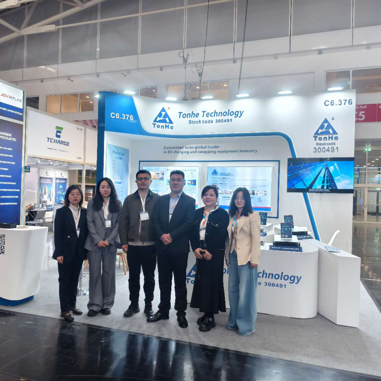 Tonhe Technology que muestra la innovación y la expansión global en Power2Drive Europe