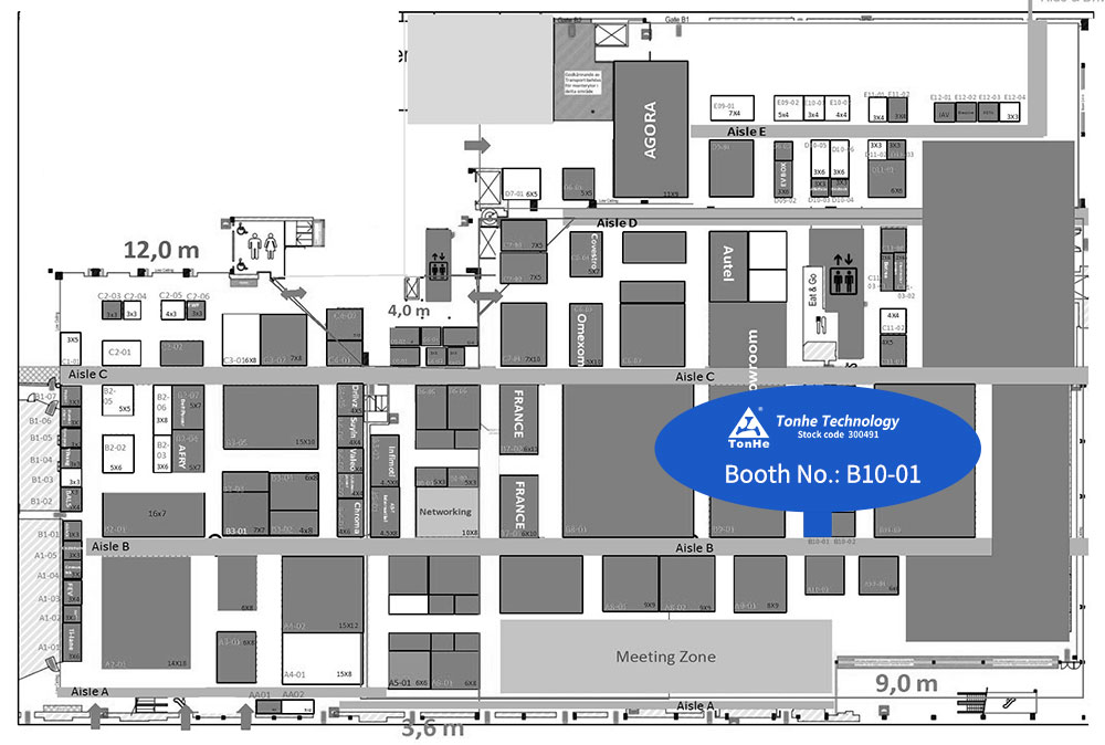 Tonhe Technology Invitaci&oacute;n de EVS38