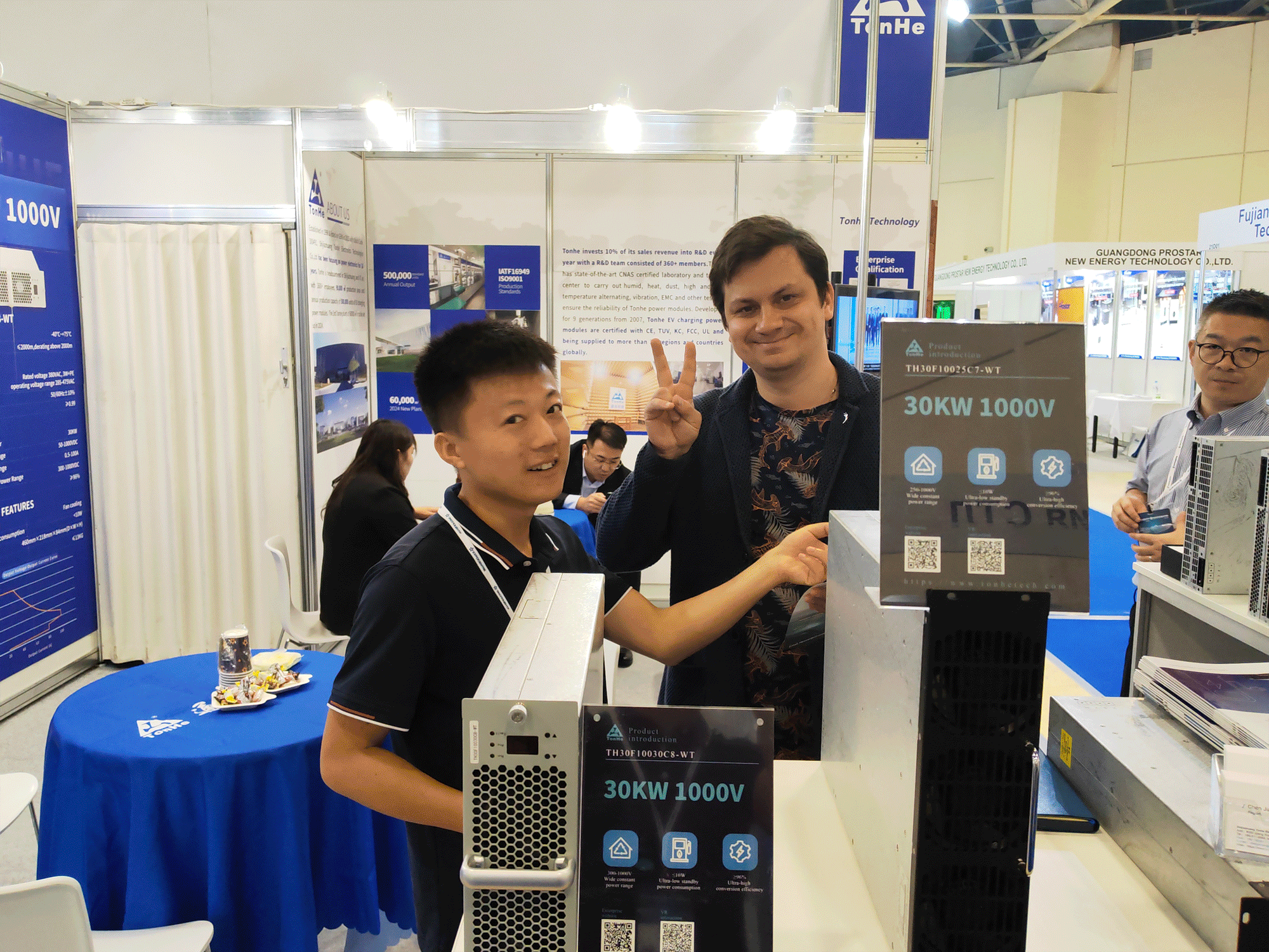 Tonhe Technology Showcases en RENWEX 2024 en Rusia y POWER2DRIVE en Alemania (1)