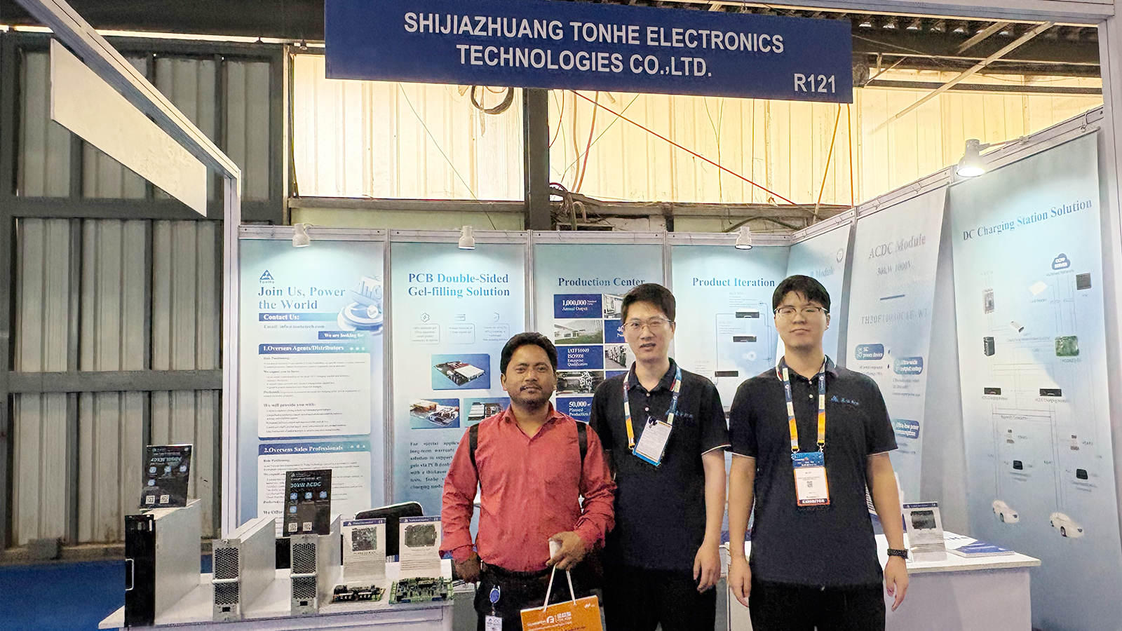 Tonhe Technology tuvo el placer de exponer en The smarter E India 2026 (1)