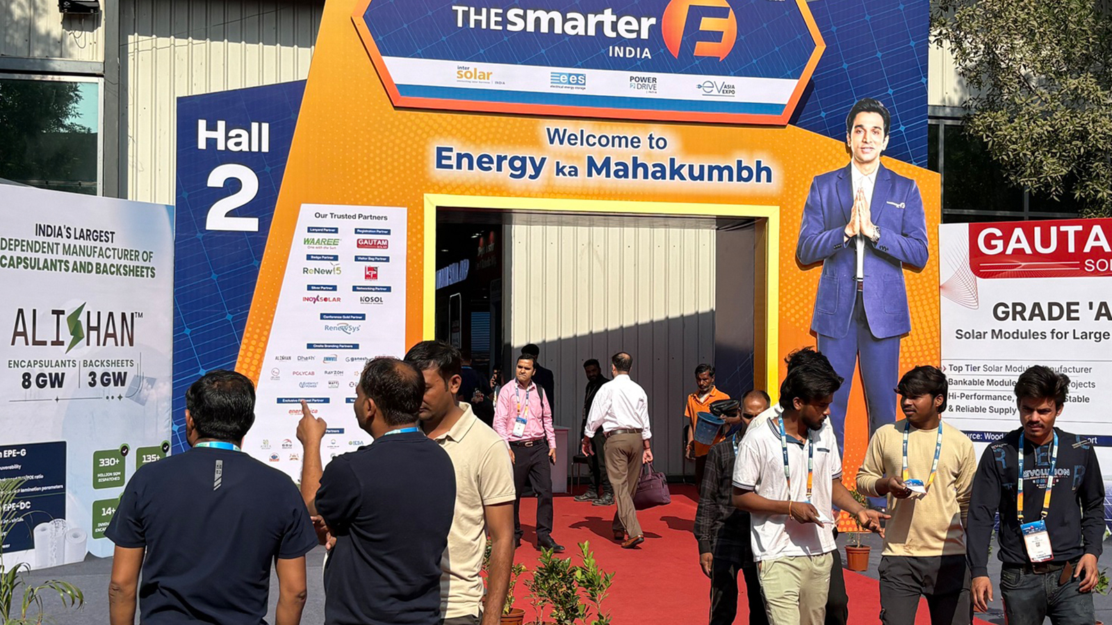 Tonhe Technology tuvo el placer de exponer en The smarter E India 2026 (2)