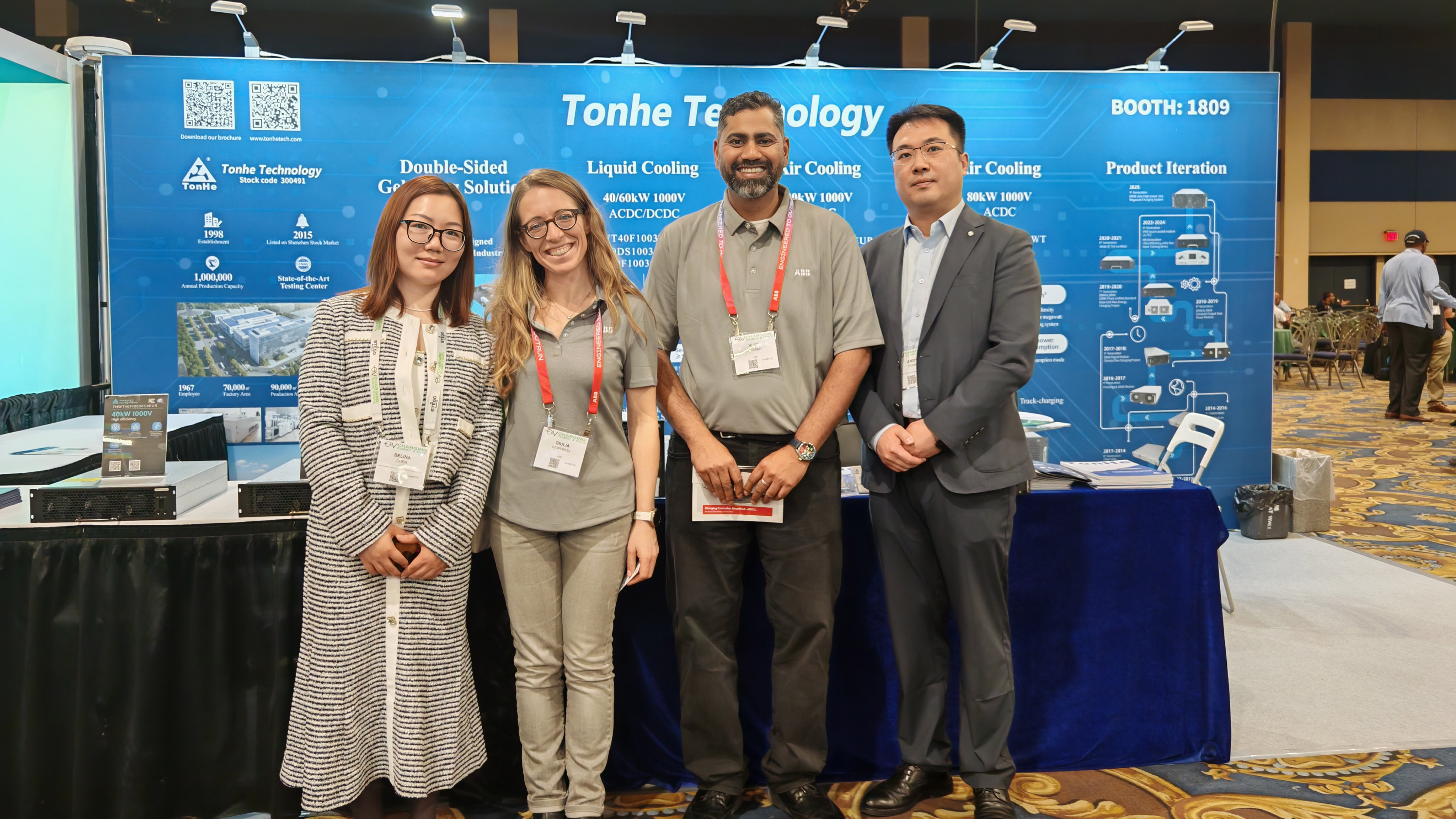 Tonhe se presenta en la quinta EVCS 2026, potenciando el ecosistema de almacenamiento de energ&iacute;a y carga de veh&iacute;culos el&eacute;ctricos de Am&eacute;rica del Norte (2)